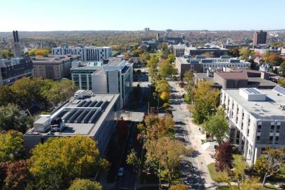 Dalhousie University - Campus in Halifax Aerial