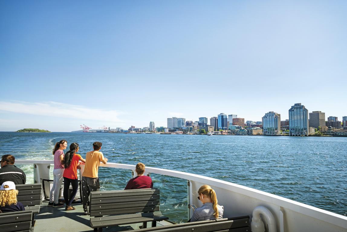 Dalhousie University - Students on City Ferry