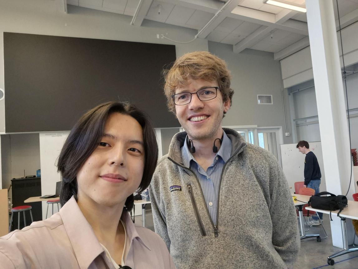 SAF Korea Kijung Park with friend