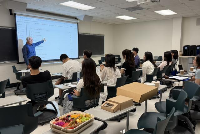 UCLA Study Tour Business of Entertainment Lecture