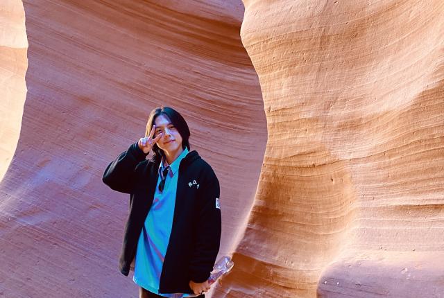 SAF Korea Kijung Park in desert canyon