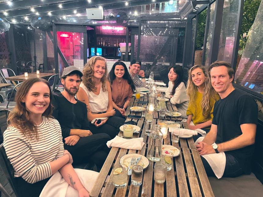 NYを訪れた上野さん